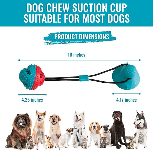 PAWROBES® Silicone Suction Cup Toy