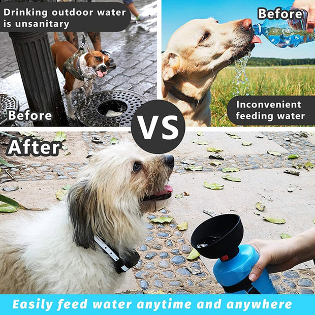 Pawrobes® Portable Foldable Dog Water Bowl